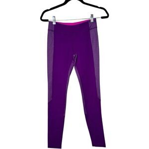 Ivviva Athletica Leggings Purple Magenta Lululemon Girl's Size 12 Athletic